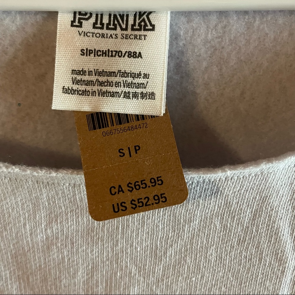 NWT PINK Victorias Secret Sweatshirt - Picture 5 of 11